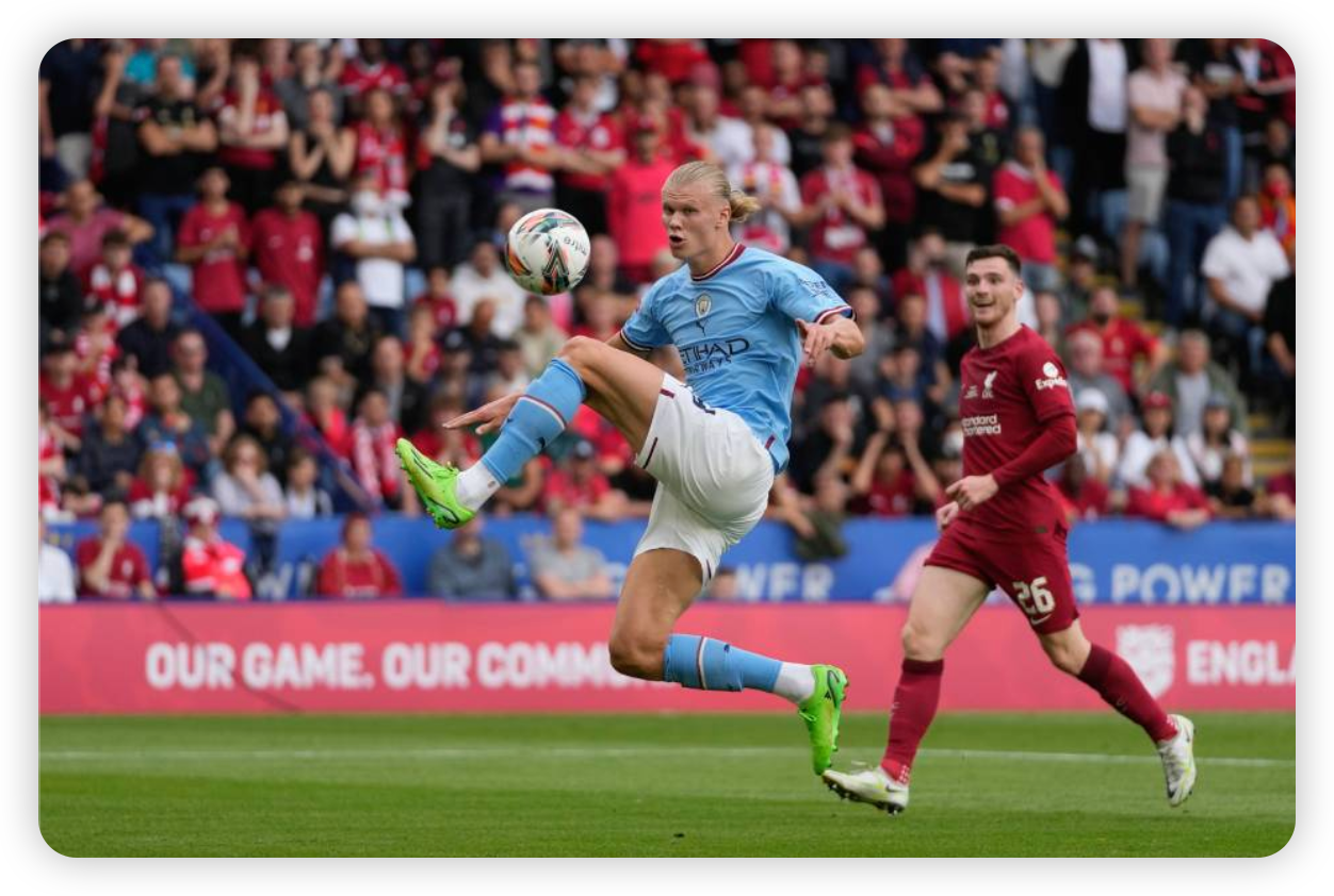 Haaland Announces Himself in Style